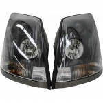 TR208 Volvo VNL Headlights Headlamps VNM Halogen 2004-2015 1 Pair